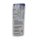 Nutritional panel of The Professors - Crunchy Ice Cream - Vanilla (17g bag).